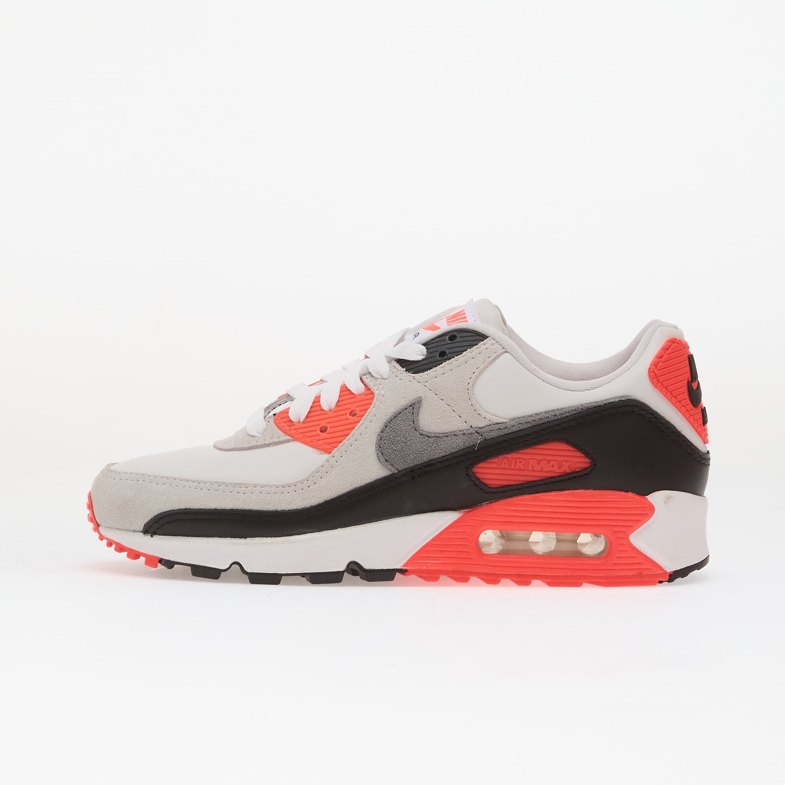 Tenisky Nike Air Max 90 White/ Particle Grey-Lt Smoke Grey-Black EUR 38