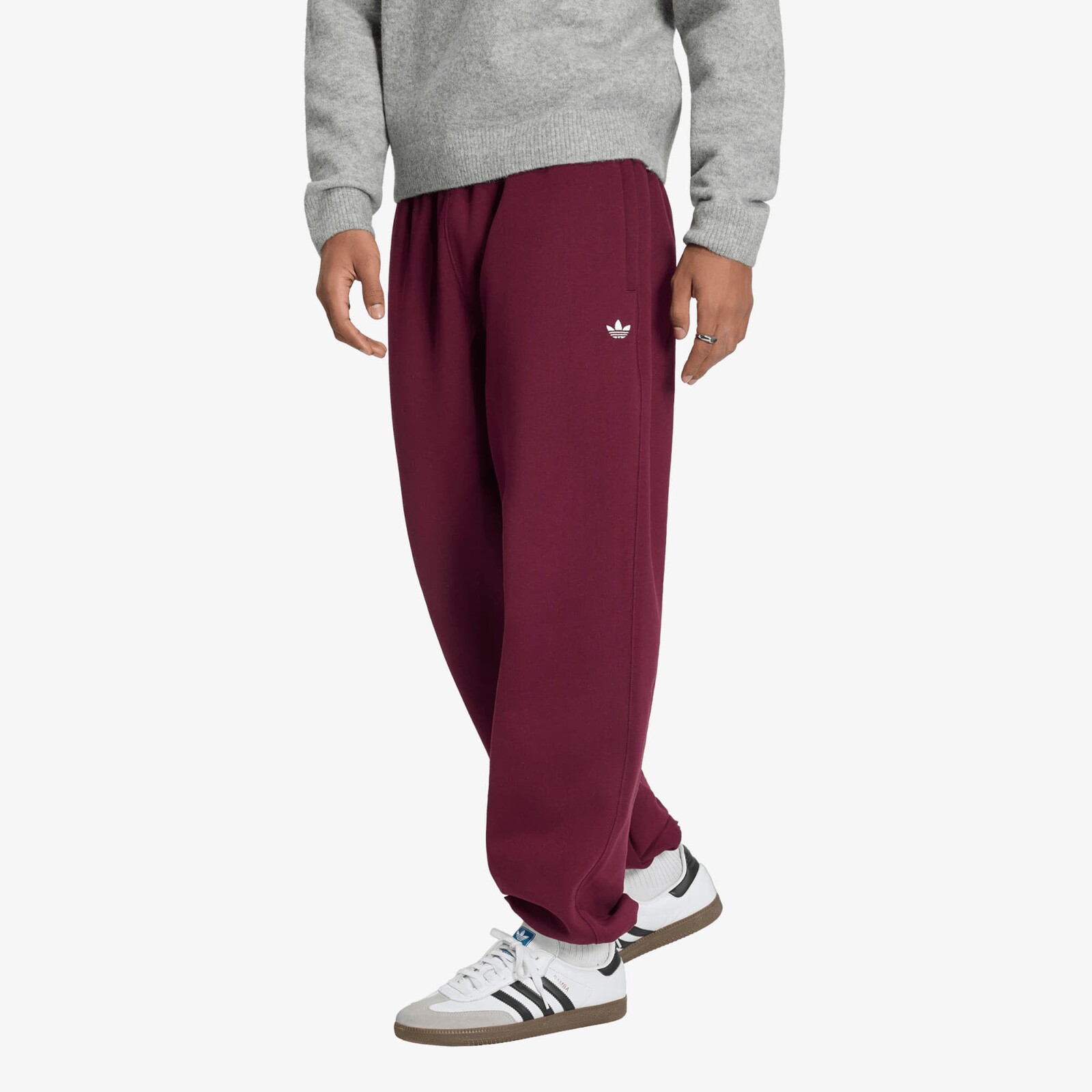 Tepláky adidas Ess Loose Pt Maroon XL