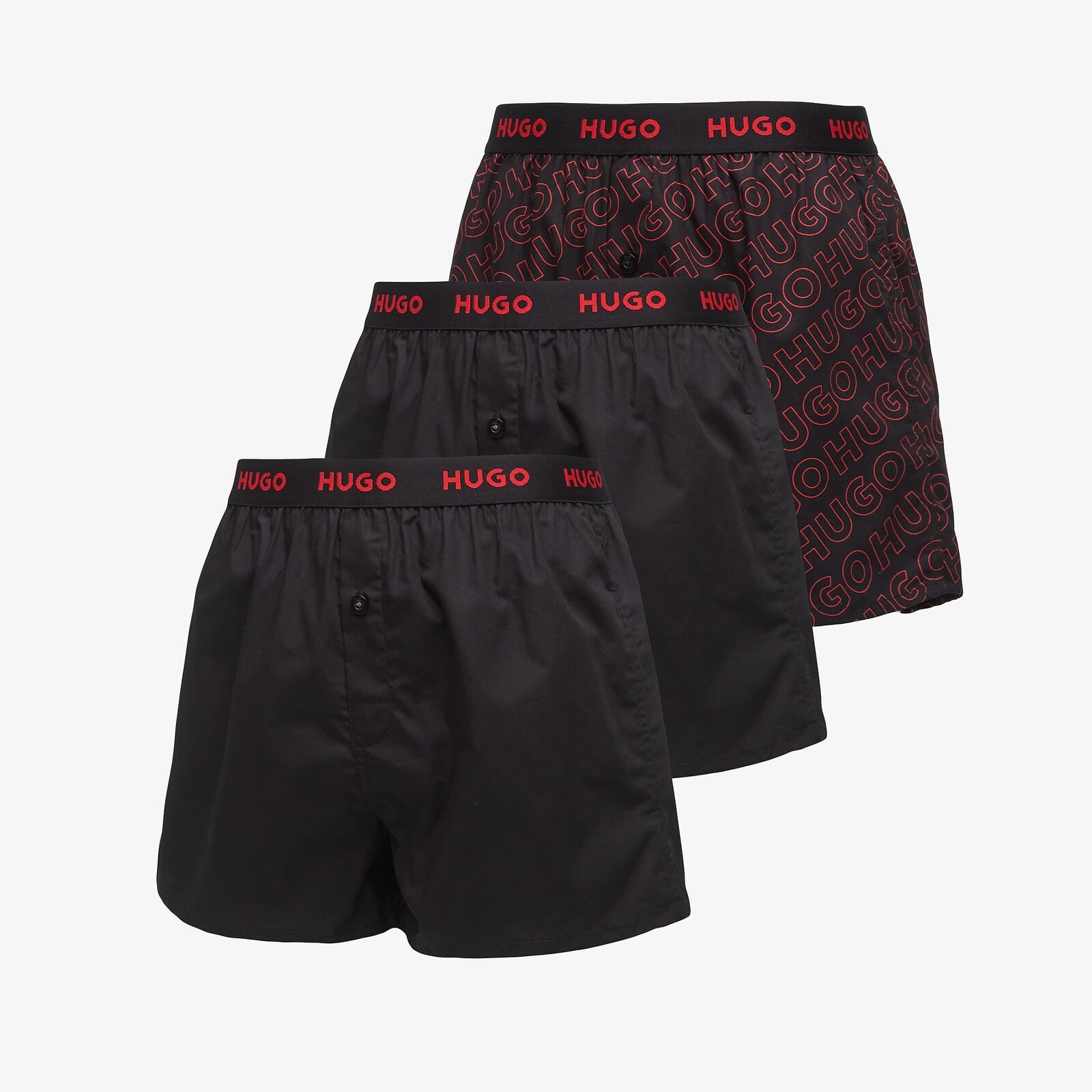 Boxerky Hugo Boss Woven Boxer Triplet Multicolor L