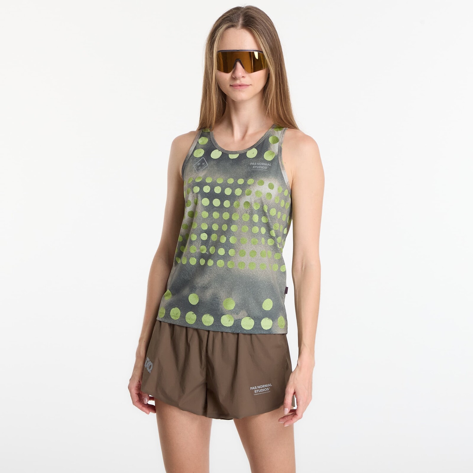 Tielko Pas Normal Studios x Salomon T.K.O. Balance Singlet T.K.O. Moss Green M