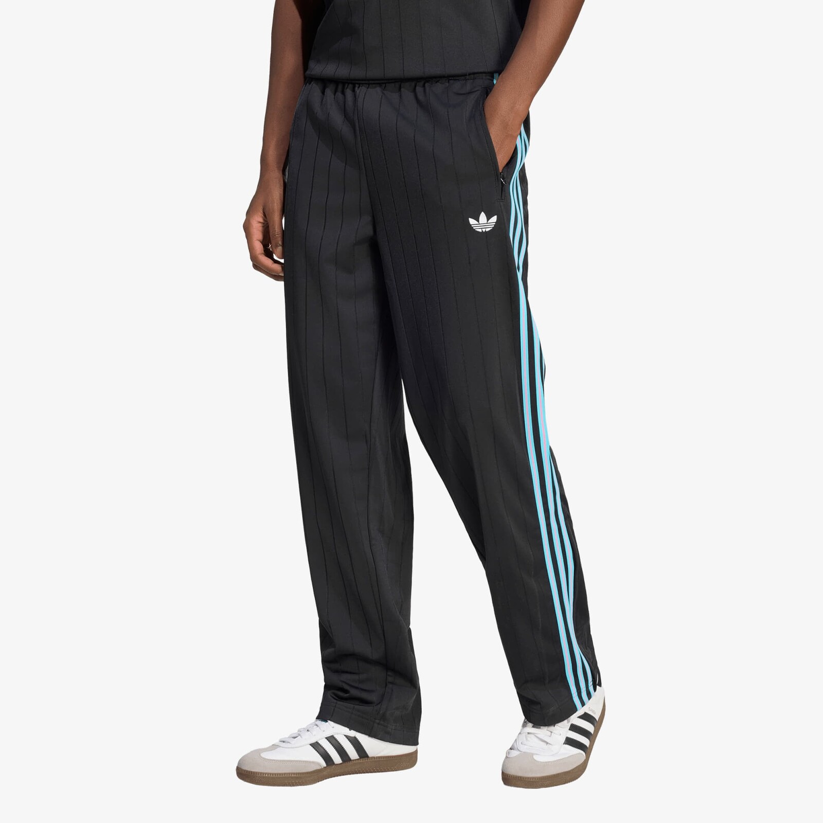 Tepláky adidas Firebird Drop Needle Track Tracksuit Bottoms Black S