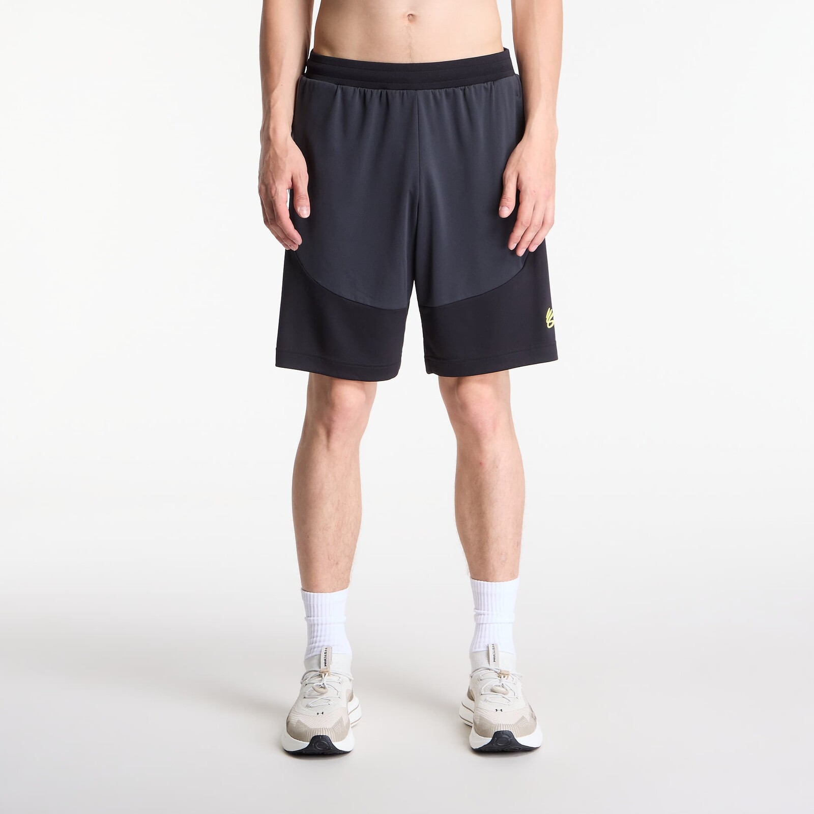 Šortky Under Armour Curry Splash Short Anthracite/ Black/ Lumin Yellow M
