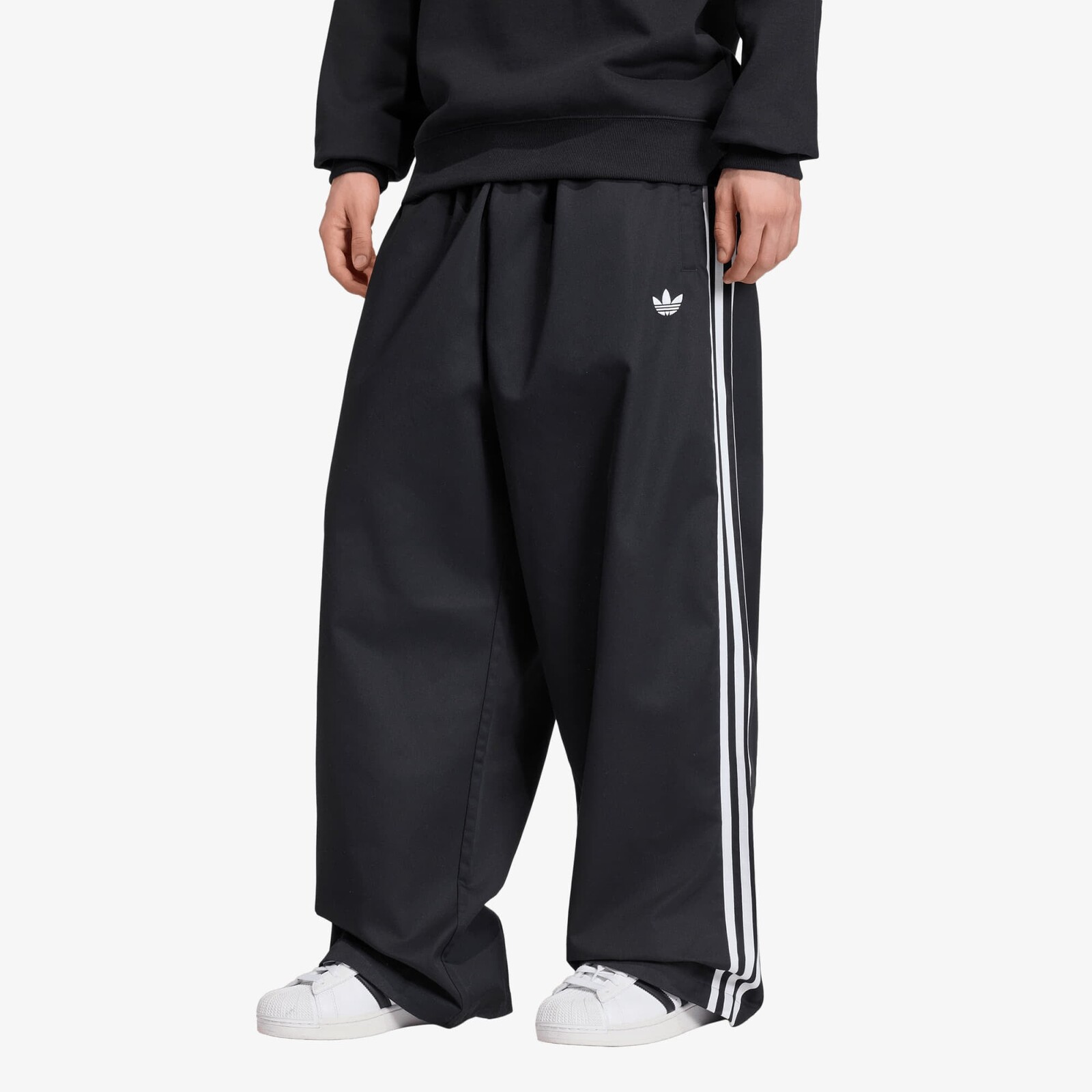 Kalhoty adidas Twill Pnt Black M