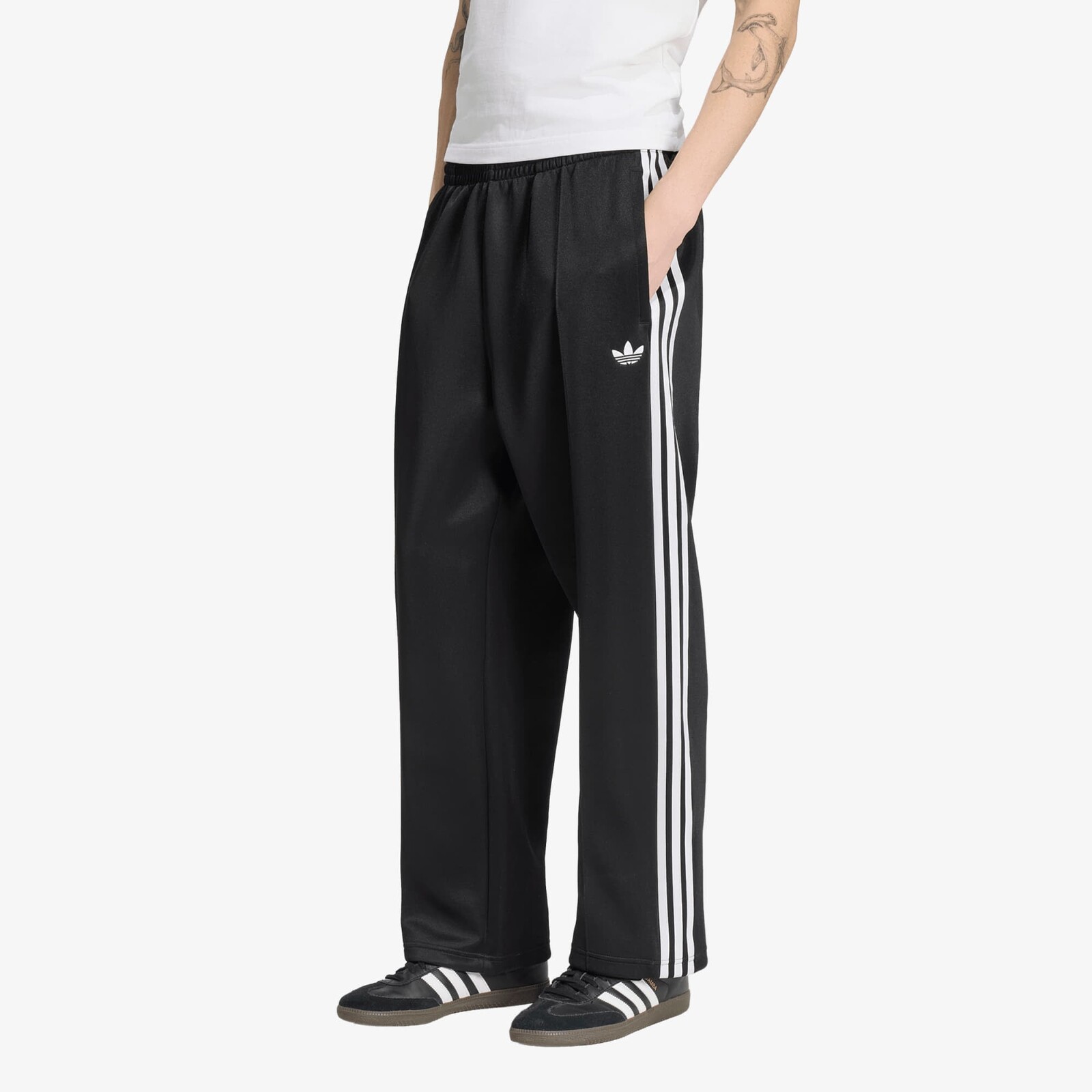 Tepláky adidas Spacer Drill Tp Black/ White S