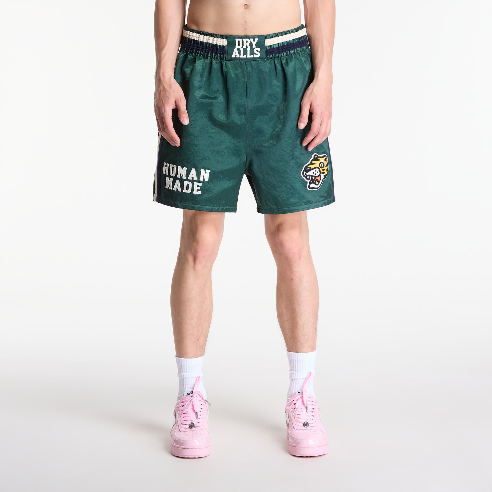 Šortky HUMAN MADE Game Shorts UNISEX Green L