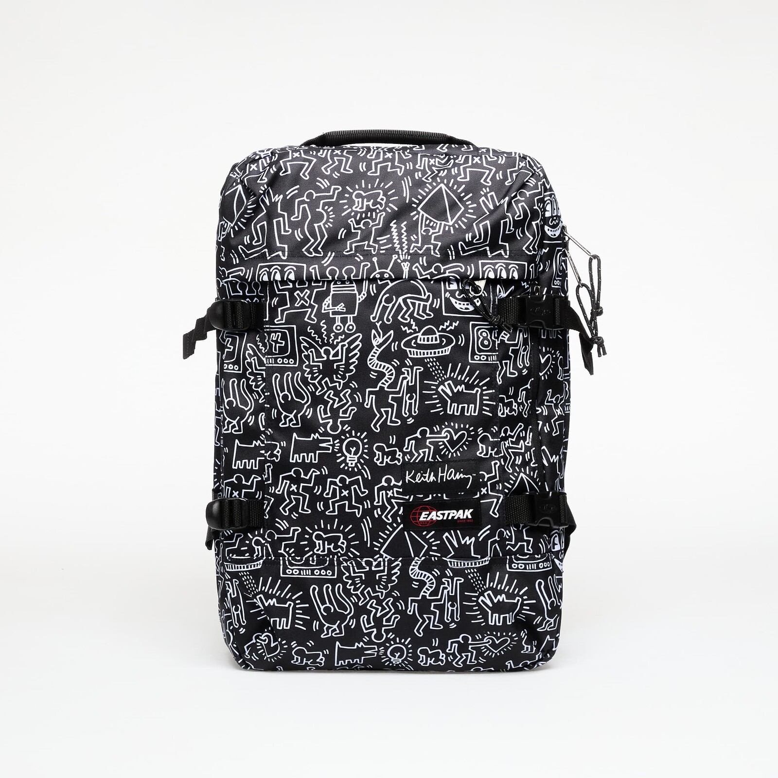 Batoh Eastpak x Keith Haring Travelpack Keith Haring Black 42 l