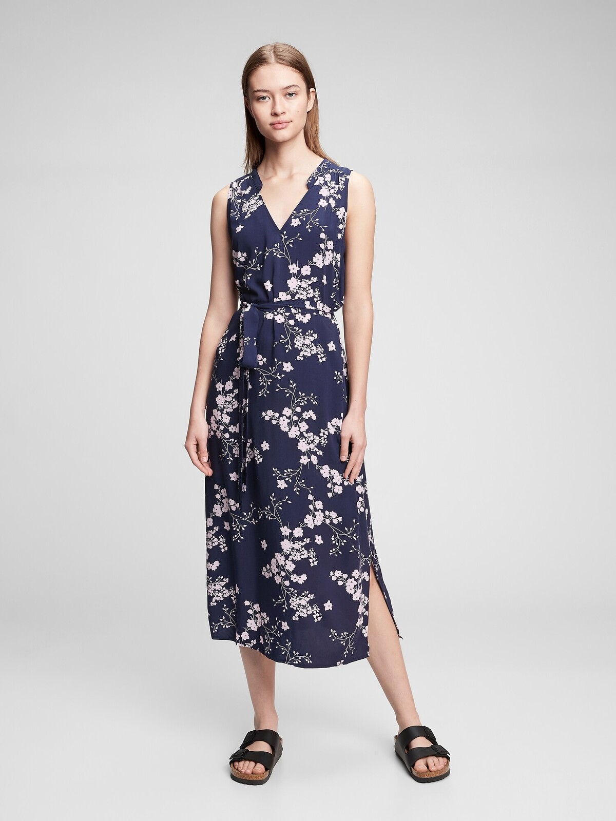 GAP Zen Neck Maxi Dress - Ladies