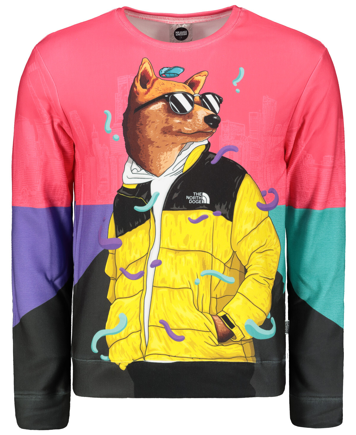 Pán GUGU & Slečna GO Unisex sveter The North Doge S-Pc2343