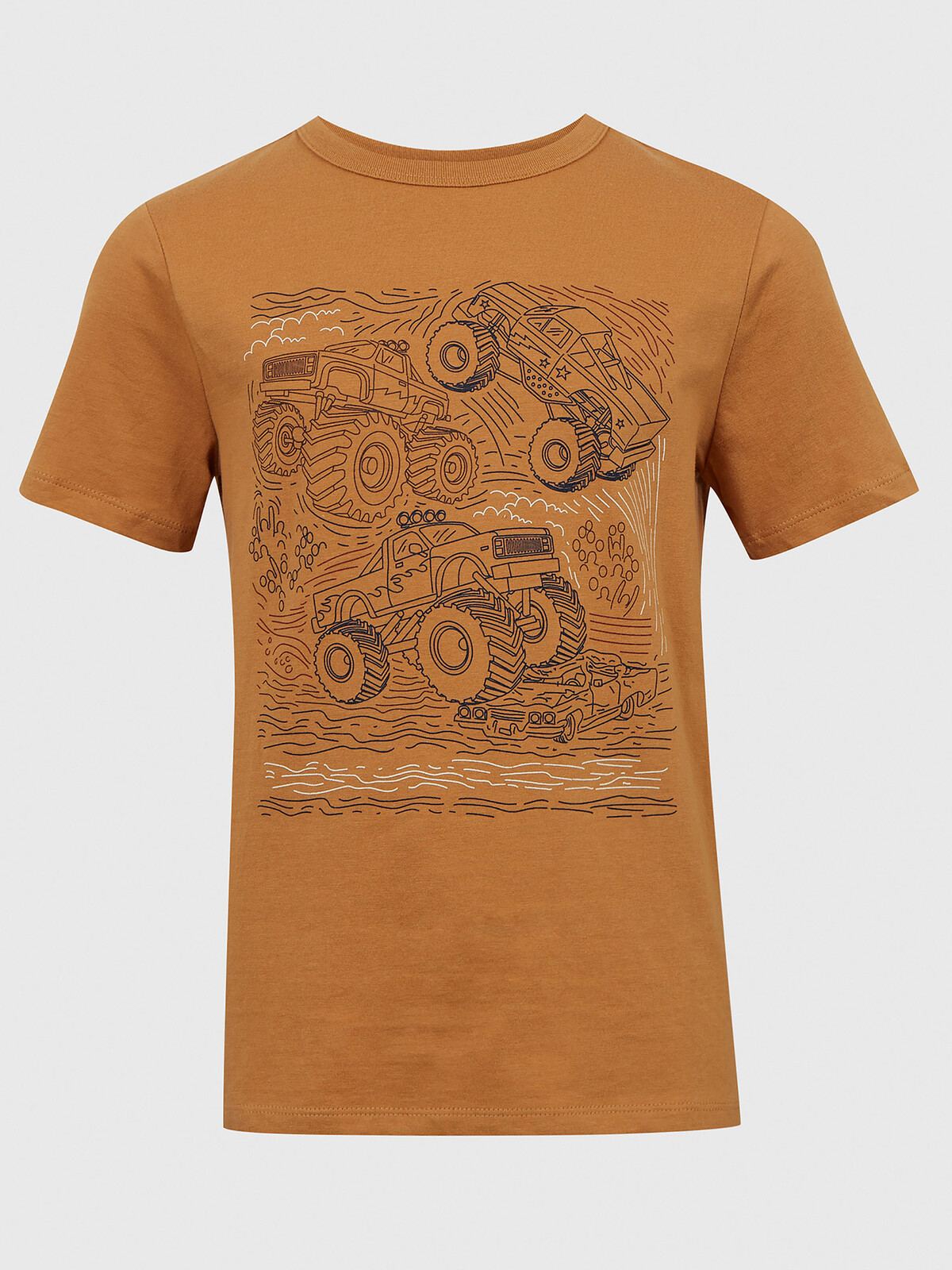 GAP Children's T-Shirt organic monster truck - Boys