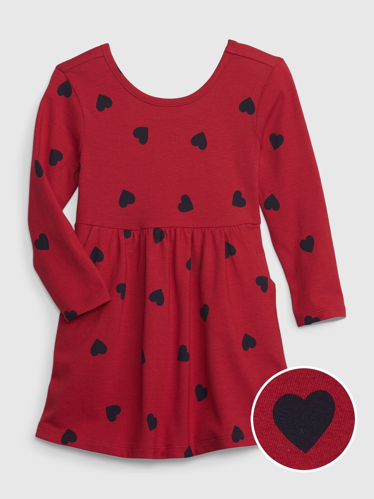 GAP Children's Dress with Heart Print - Girls