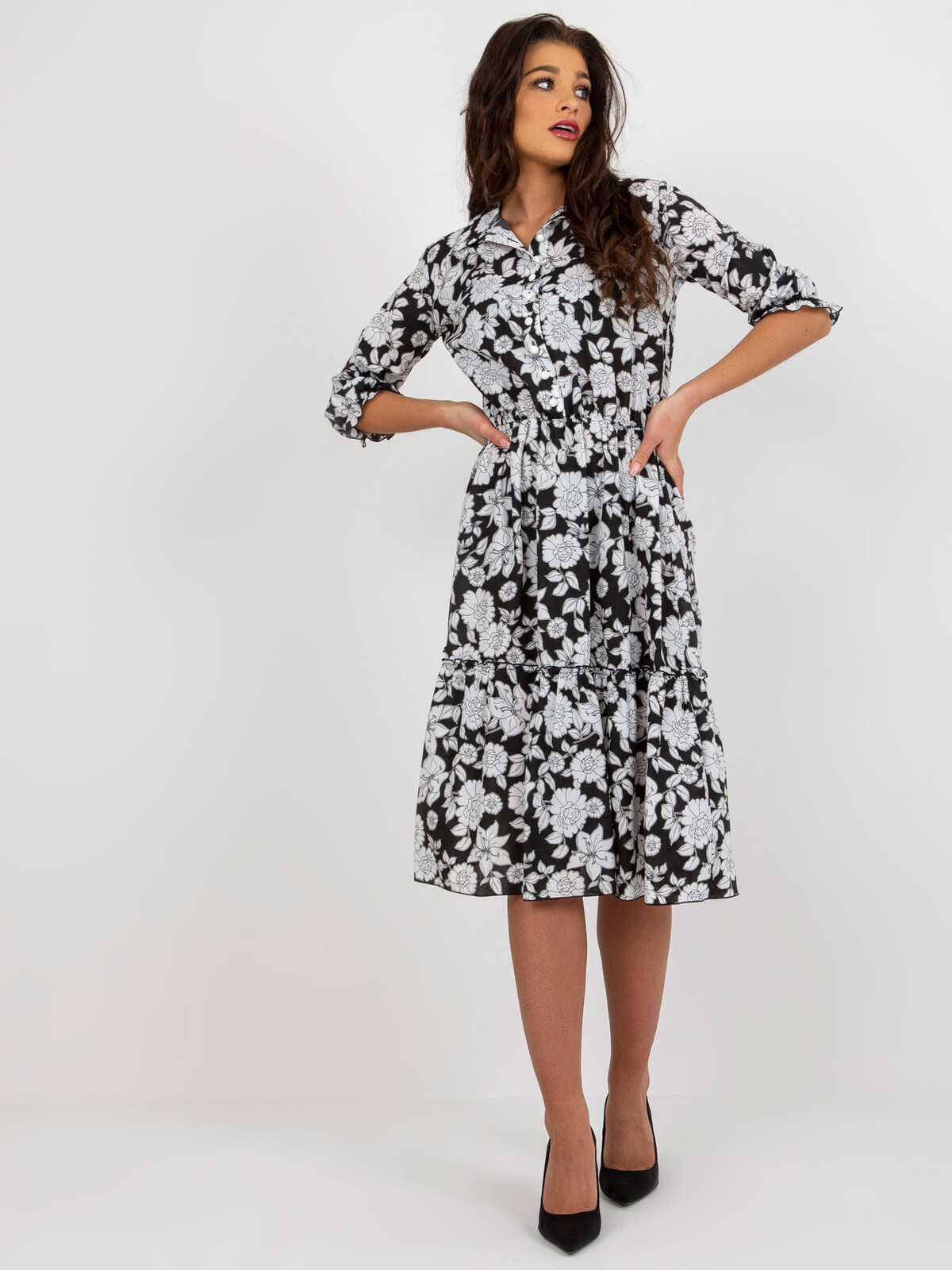 Dress-LK-SK-508936.50P-black-white