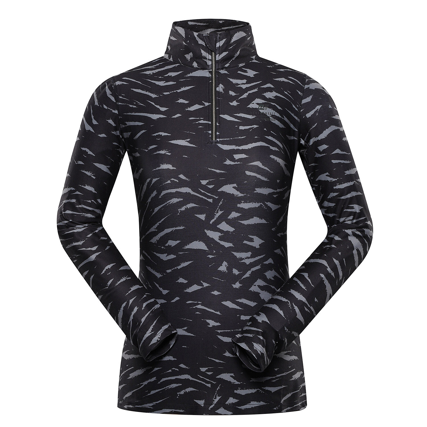 Women's quick-drying T-shirt ALPINE PRO STANSA black variant pe