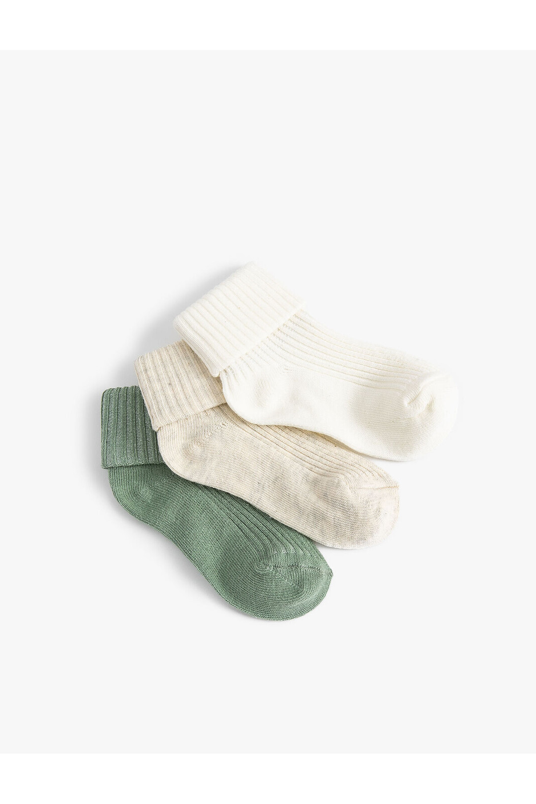 Koton 3-Piece Set of Basic Socks Cotton