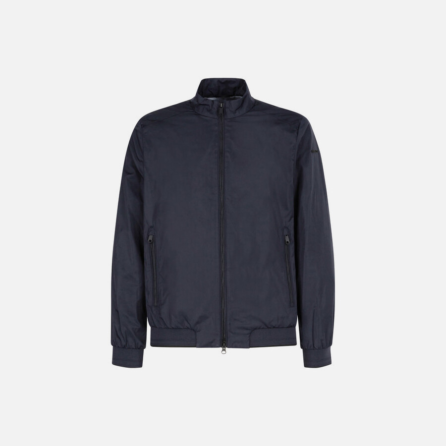 Blue Men's Jacket Geox Tevere - Mens