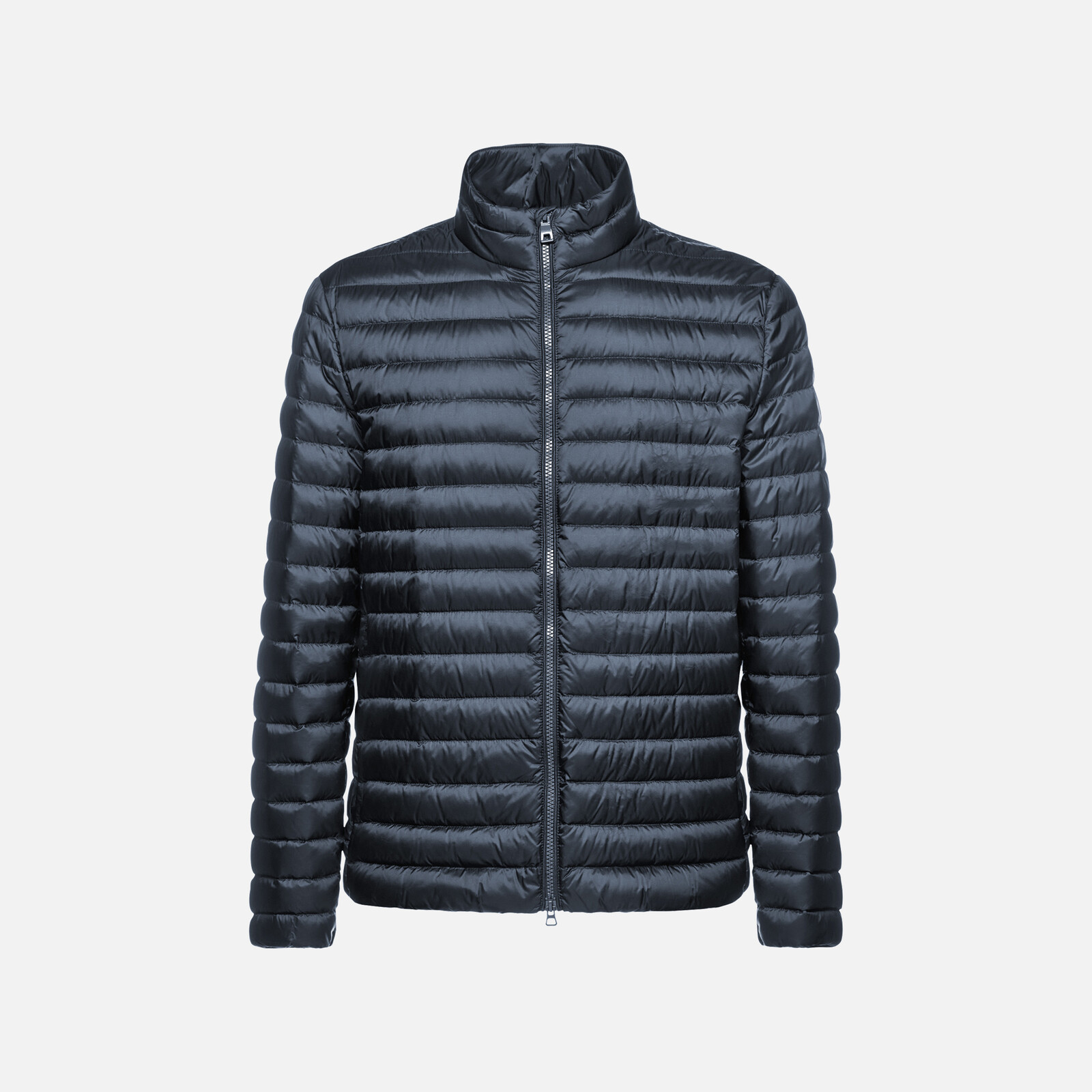 Dark Blue Men's Quilted Jacket Geox Warrens - Mens