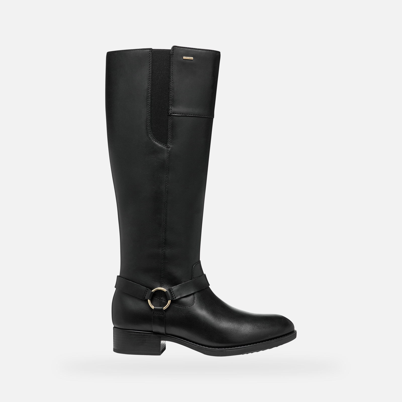 Black Women's Boots Geox Felicity Np Abx - Ladies