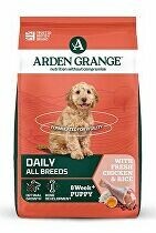 Arden Grange Dog Puppy/Junior rich in fresh Chick.14kg