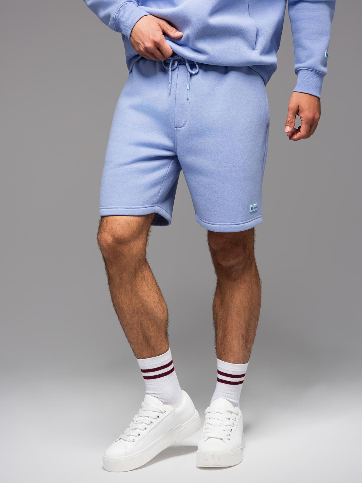 Ombre Unisex teplákové šortky s nastaviteľným pásom