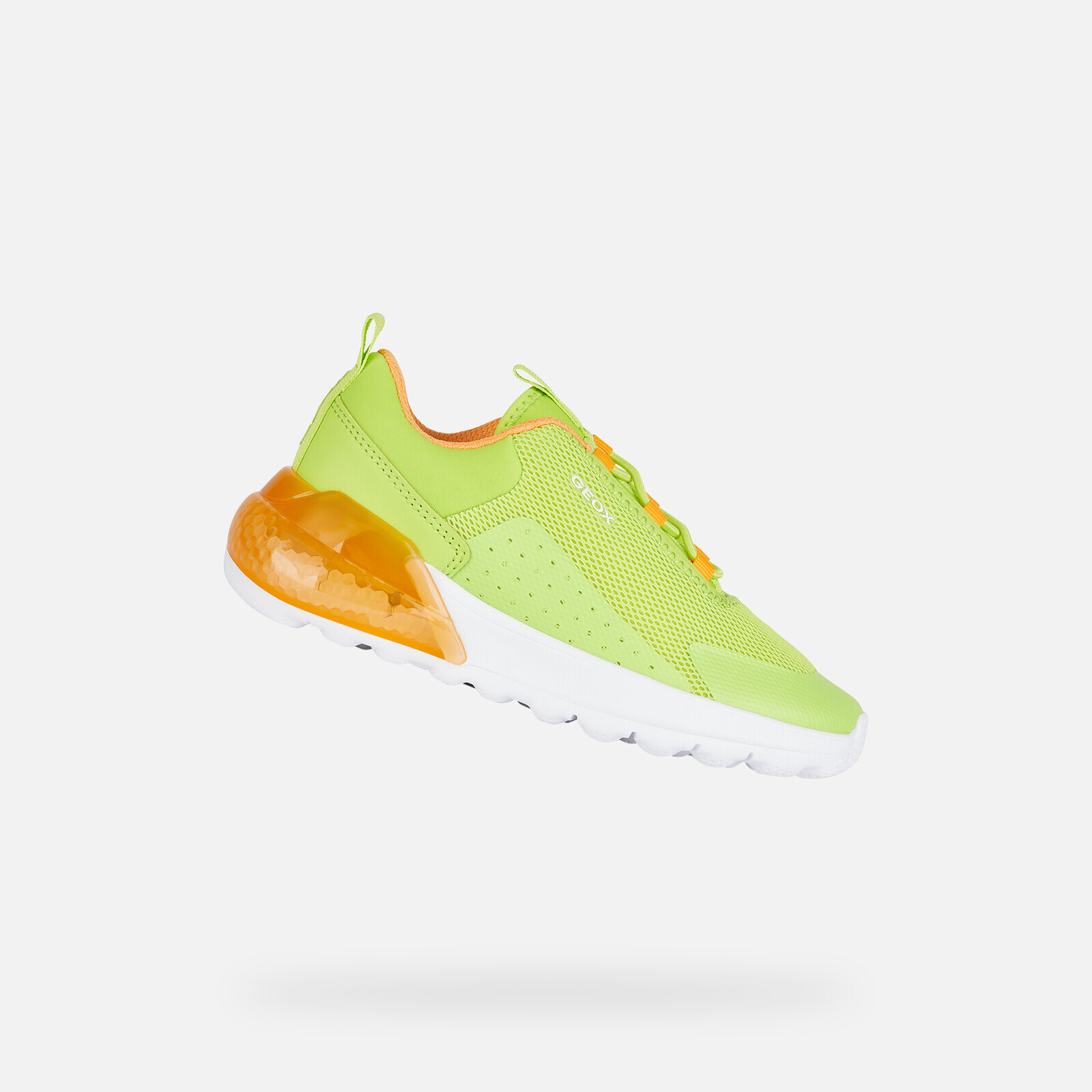 Light Green Boys' Geox Activart illuminus Sneakers - Boys