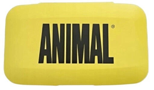 Universal animal pill box - žlutý