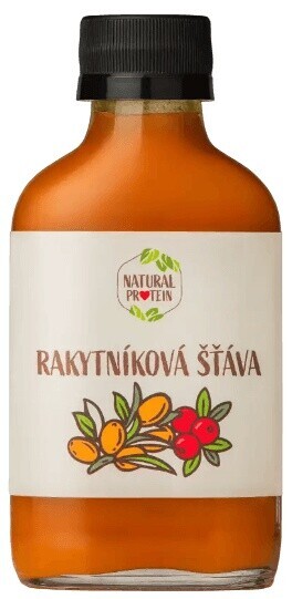 Natural protein rakytníková šťáva 100 ml