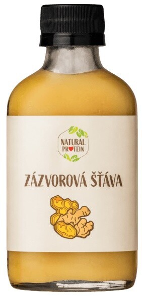 Natural protein zázvorová šťáva 100 ml
