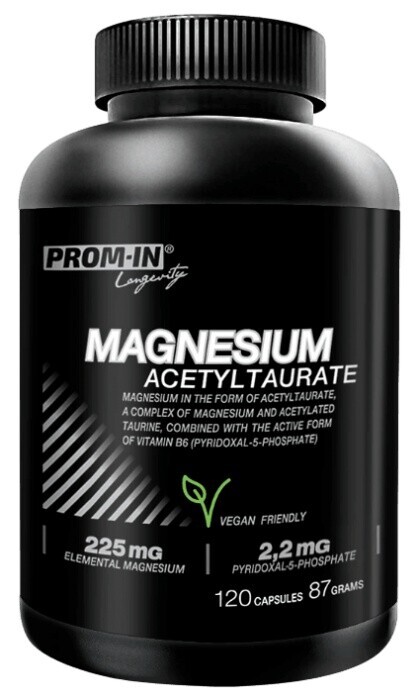 Prom-in magnesium acetyltaurate 120 kapslí