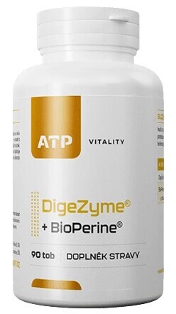 Atp vitality digezyme + bioperine 90 tobolek