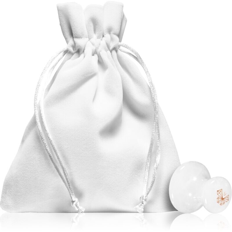 Crystallove Clear Quartz Mushroom masážna pomôcka na tvár 1 ks