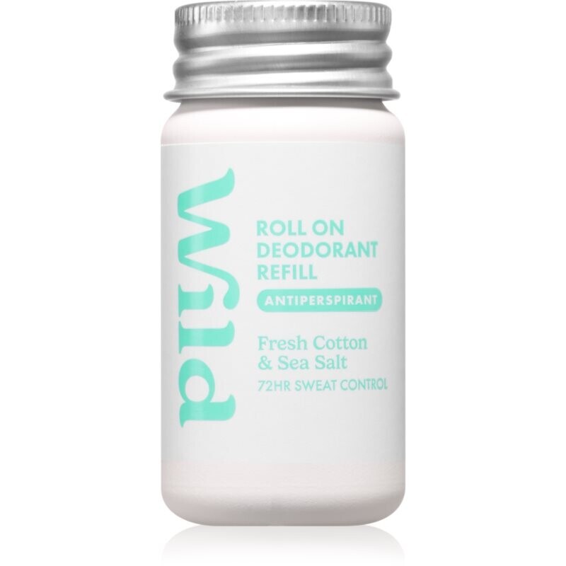 Wild Fresh Cotton & Sea Salt Refill dezodorant roll-on náhradná náplň 50 ml