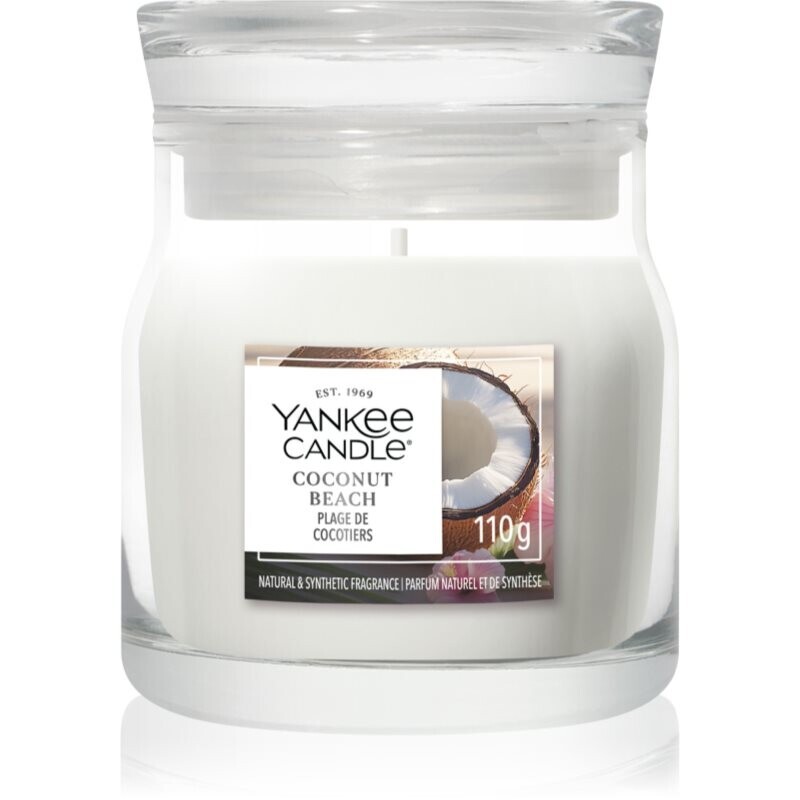 Yankee Candle Coconut Beach vonná sviečka Signature 110 g