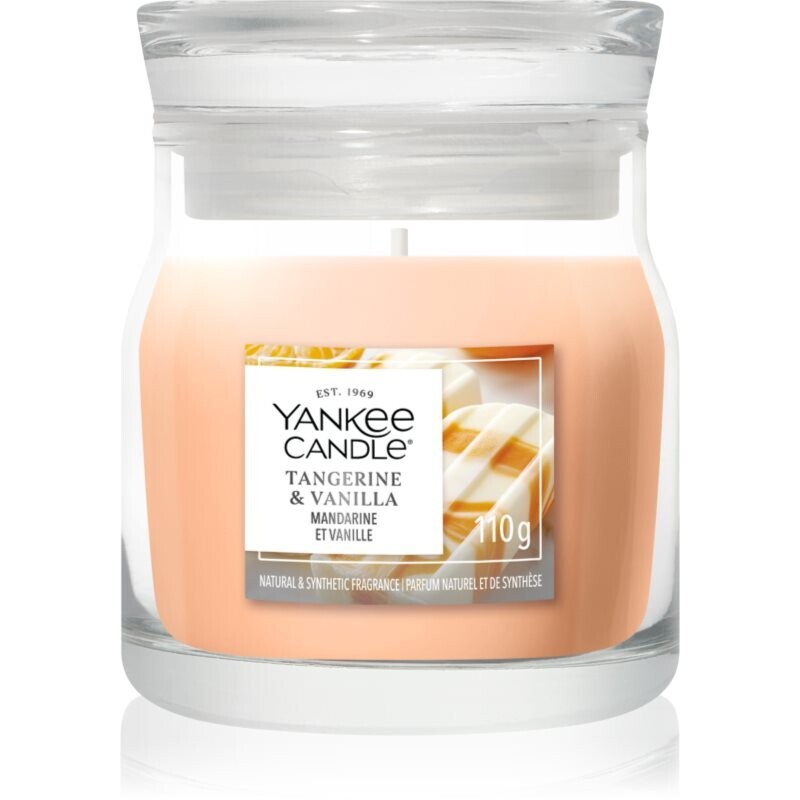 Yankee Candle Tangerine & Vanilla vonná sviečka Signature 110 g