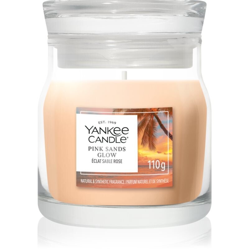 Yankee Candle Pink Sands Glow vonná sviečka Signature 110 g