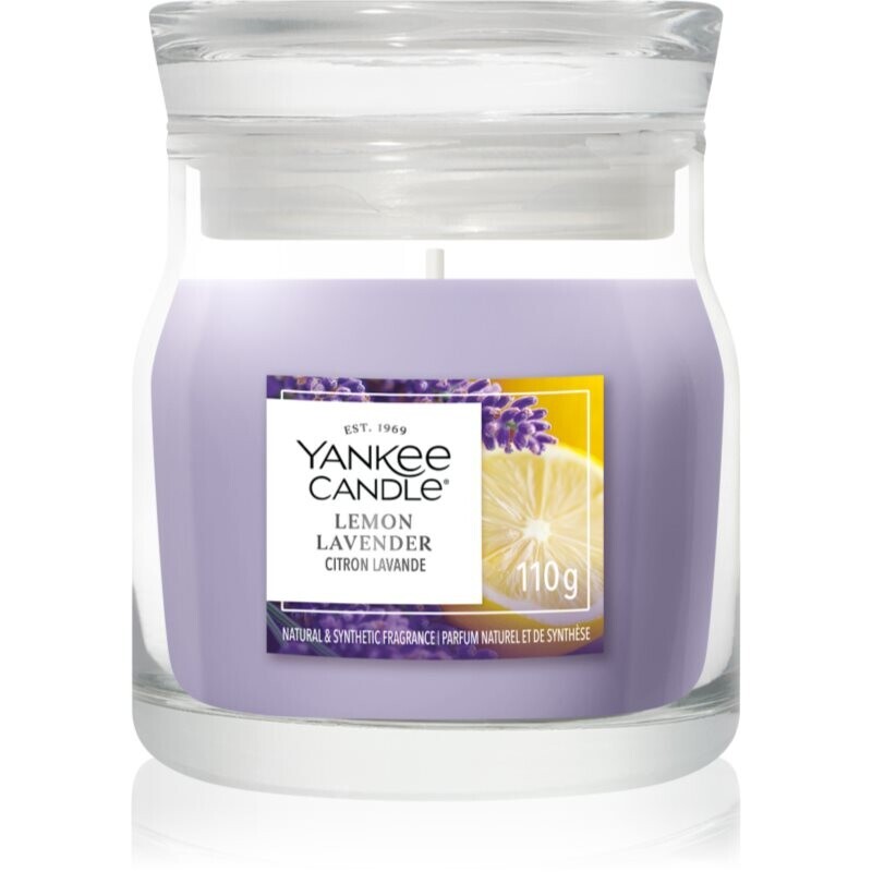 Yankee Candle Lemon Lavender vonná sviečka Signature 110 g