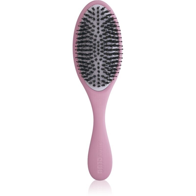 Olivia Garden Club The Reset Detangling&Shine Hairbrush plochá kefa s puzdrom Pink 1 ks