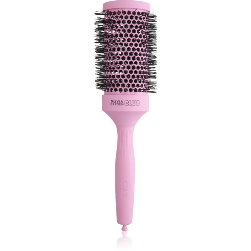 Olivia Garden Club The Glow Blowout Ceramic Round Brush Pink guľatá kefa na vlasy 1 ks