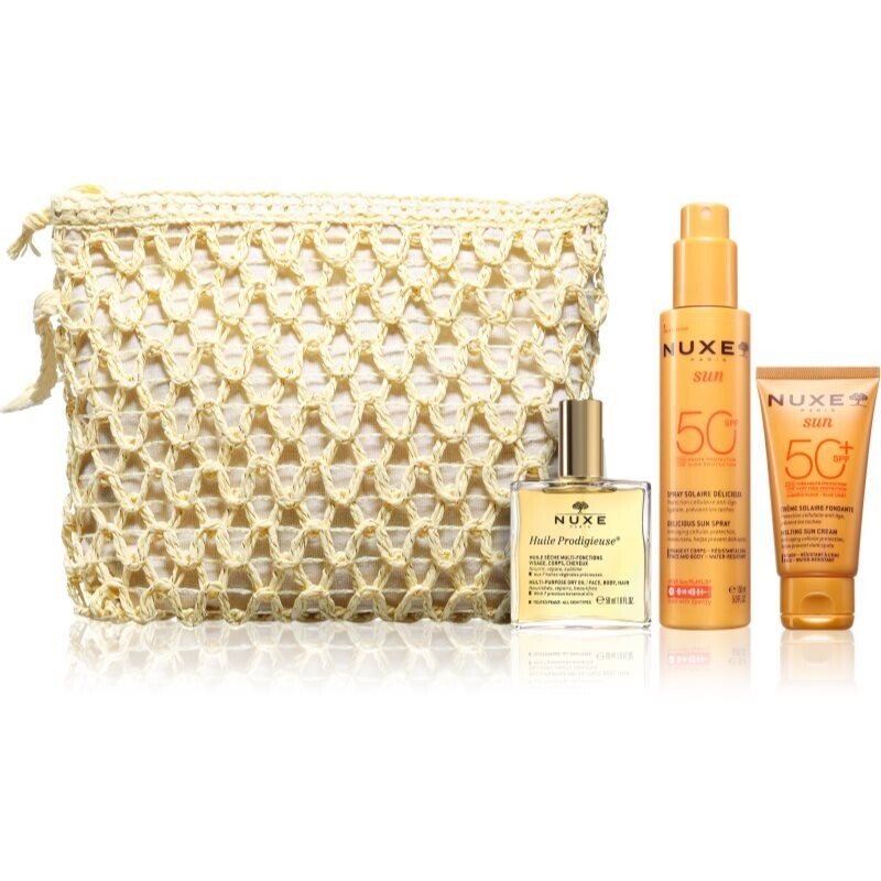 Nuxe Sun Silky Summer Routine sada na opaľovanie