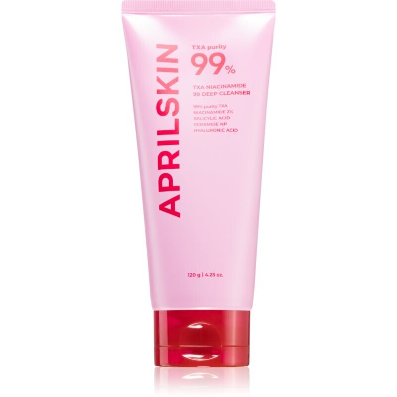 APRILSKIN TXA Niacinamide 99 Deep Cleanser čistiaca a odličovacia pena proti čiernym bodkám 120 g