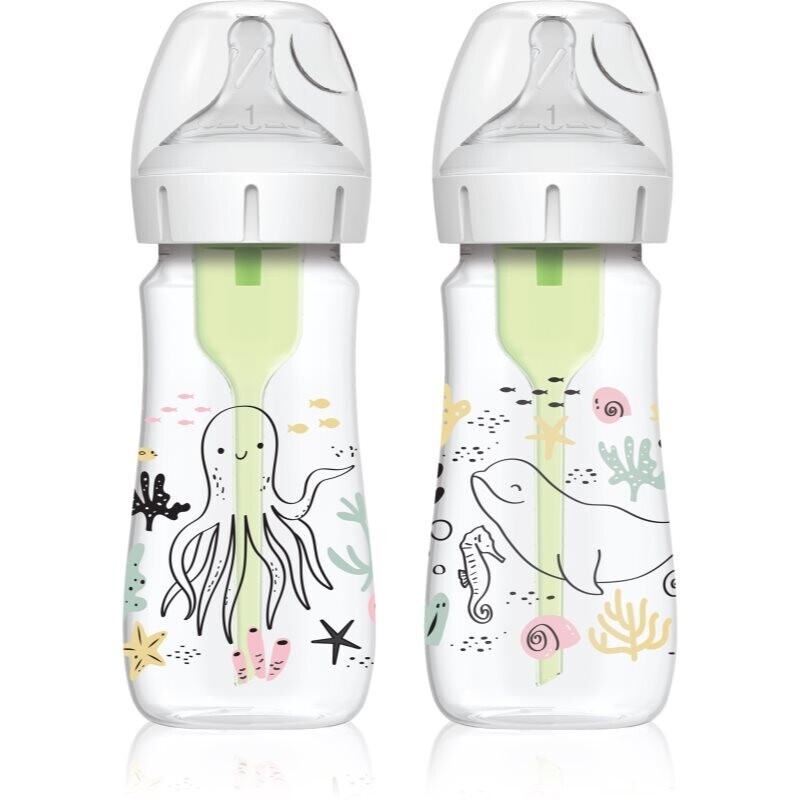 Dr. Brown's Options+ Ocean dojčenská fľaša 2x270 ml