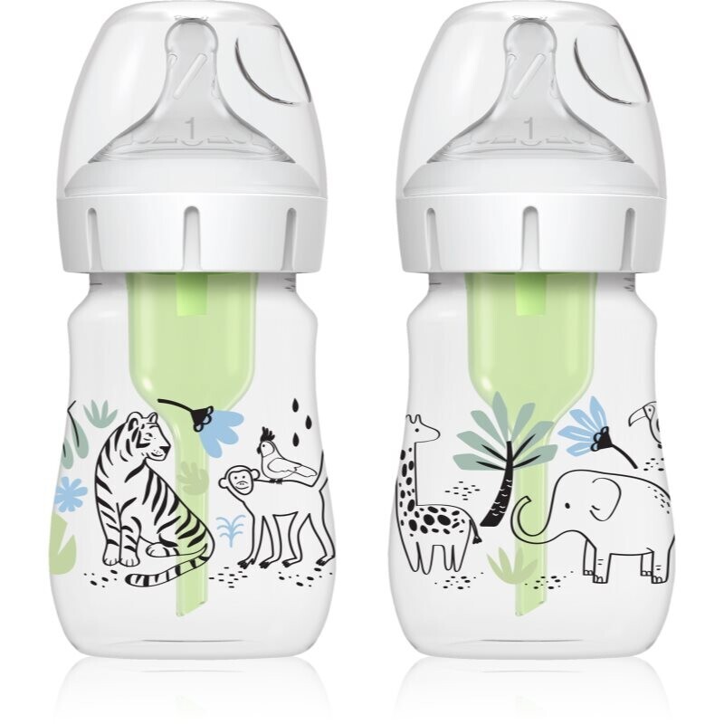 Dr. Brown's Options+ Jungle dojčenská fľaša 2x150 ml