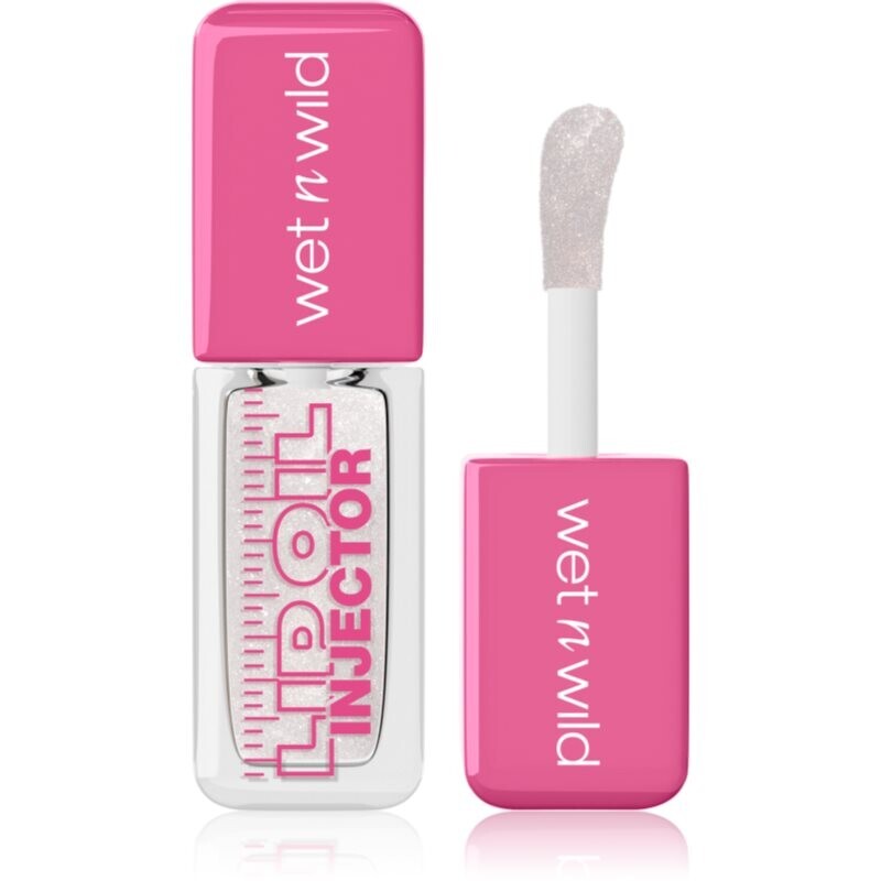 Wet n Wild Lip Oil Injector olejový lesk na pery pre objem odtieň Shimmer Me Baby 7 ml