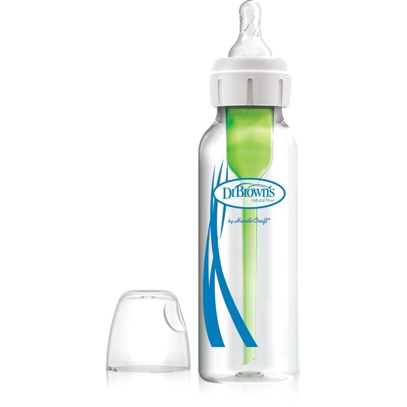 Dr. Brown's Options+ Narrow Anti-colic antikoliková sklenená fľaša 250 ml