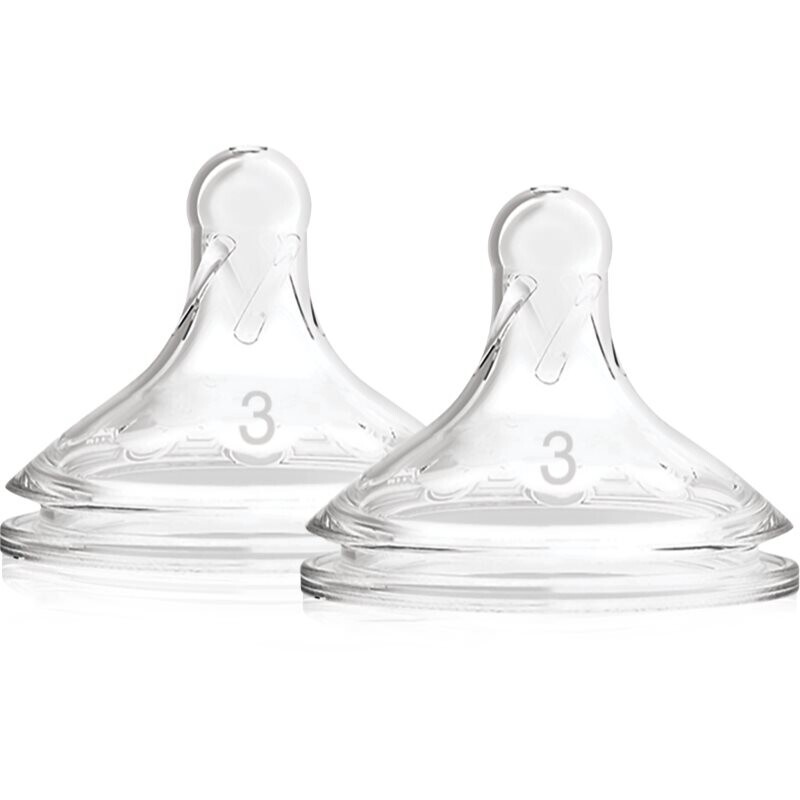 Dr. Brown's Options+ Wide-Neck Level 3 cumlík na fľašu 6 m+ 2 ks