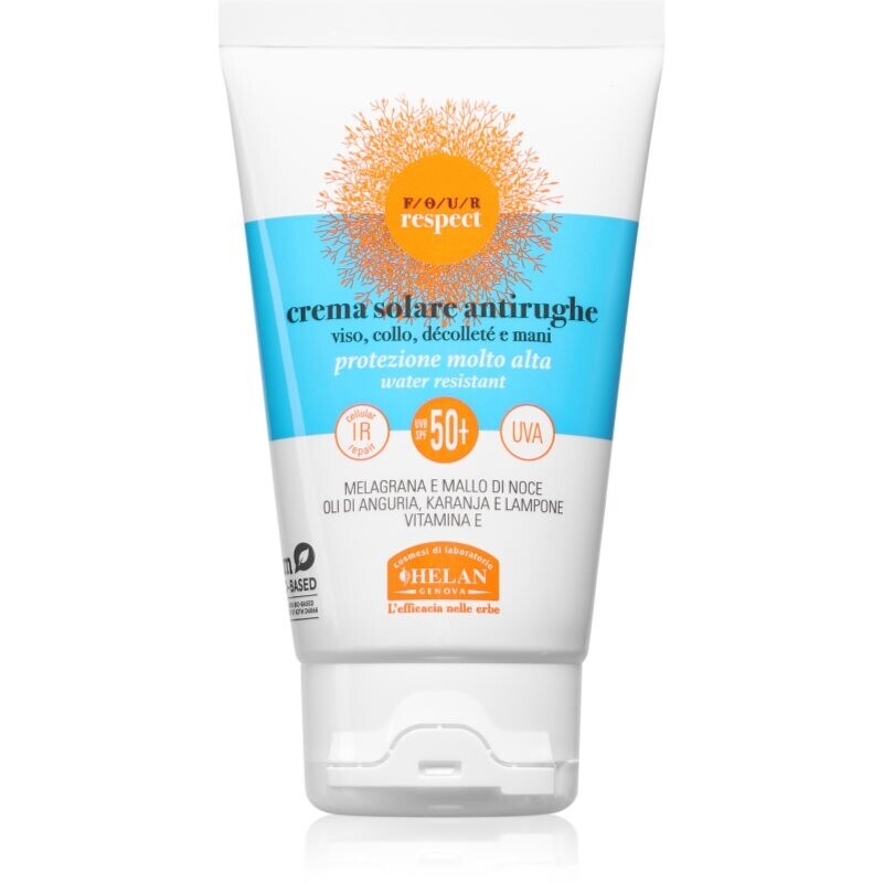 Helan VOGLIA DI SOLE FOUR RESPECT Sun Cream SPF50+ protivráskový krém na opaľovanie SPF 50+ 50 ml