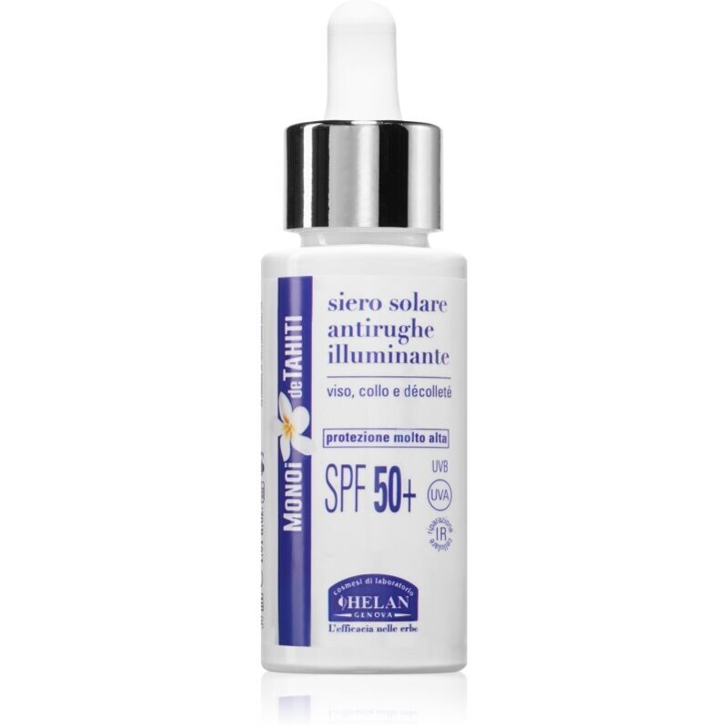 Helan MONOÏ de TAHITI Sun Serum rozjasňujúce sérum proti vráskam SPF 50+ 30 ml