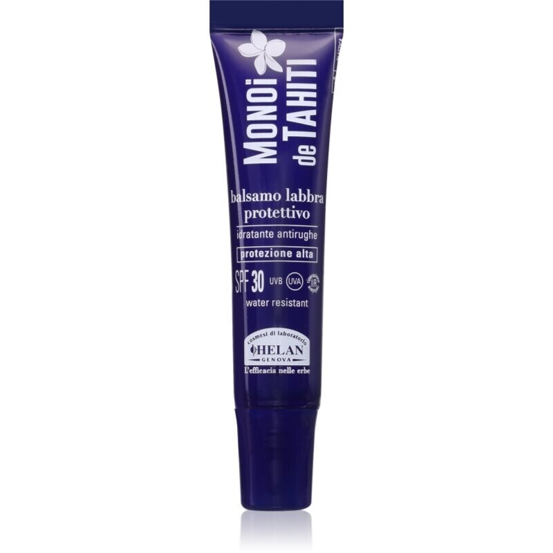 Helan MONOÏ de TAHITI Lip Balm SPF 30+ hydratačný balzam na pery SPF 30 15 ml