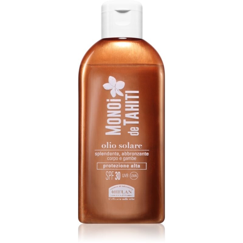 Helan MONOÏ de TAHITI Shiny Suntan Oil SPF30 ochranný olej na opaľovanie SPF 30 150 ml