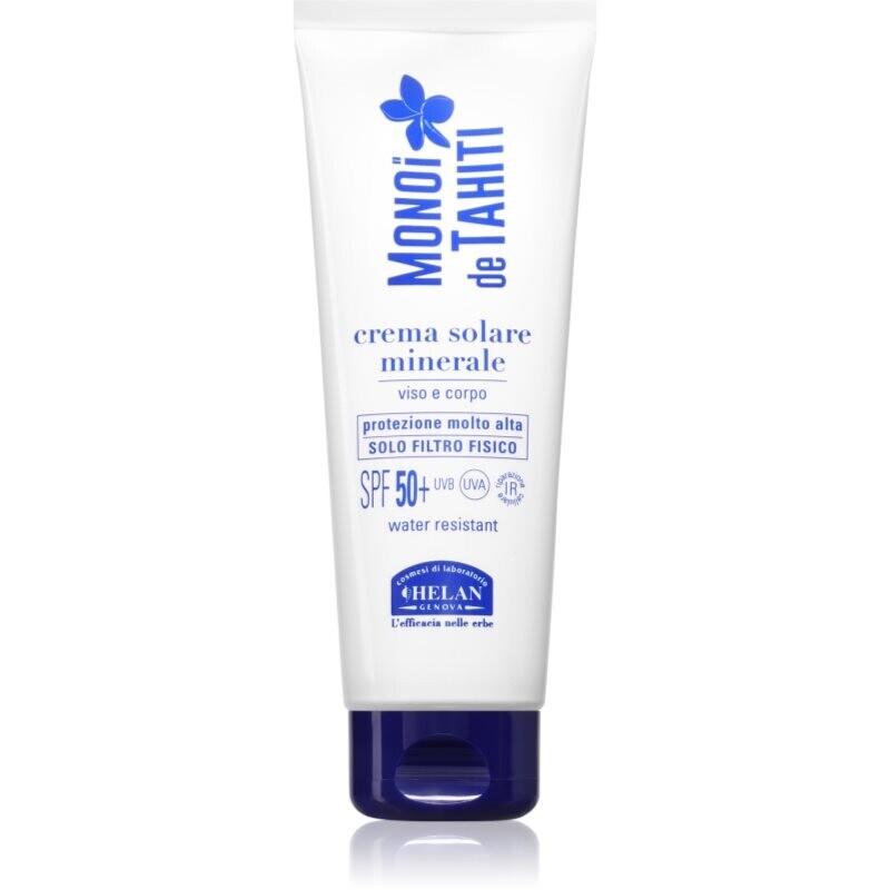 Helan MONOÏ de TAHITI Mineral Sun Cream SPF50+ opaľovací krém na tvár a telo 125 ml