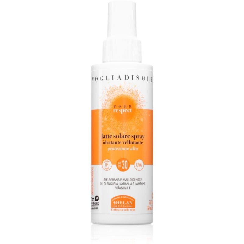 Helan Suntan Milk Spray High Protection SPF30 ochranné opaľovacie mlieko v spreji SPF 30 150 ml
