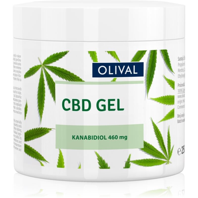 Olival CBD Gel osviežujúci gél na unavené nohy 250 ml
